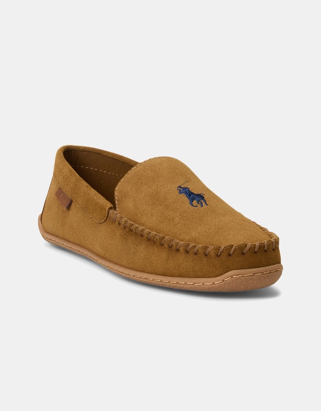 Polo Ralph Lauren - Brenan Suede Slippers - Men's