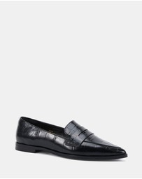 Wittner - Denver Embossed Leather Loafers