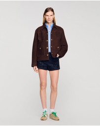 Sandro - Deniz Leather Jacket