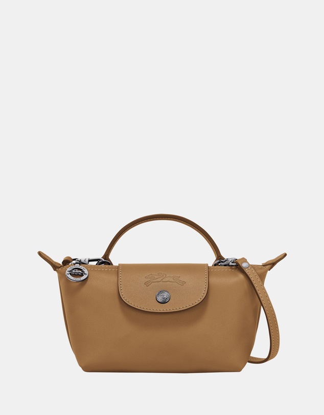 Longchamp - Le Pliage Xtra Leather Pouch - XS