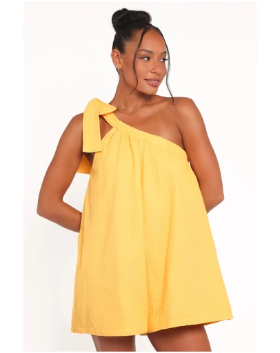 Petal & Pup - Miffy One Shoulder Playsuit - Mango