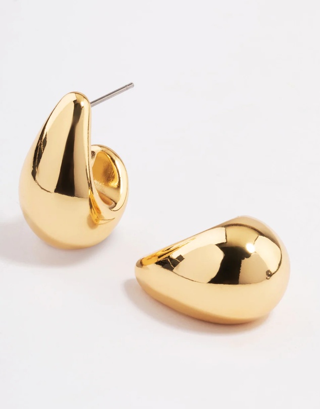 Lovisa - Gold Plated Bubble Drop Stud Earrings