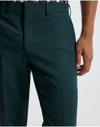 Calibre - Double Crepe Suit Pants Hunter Green
