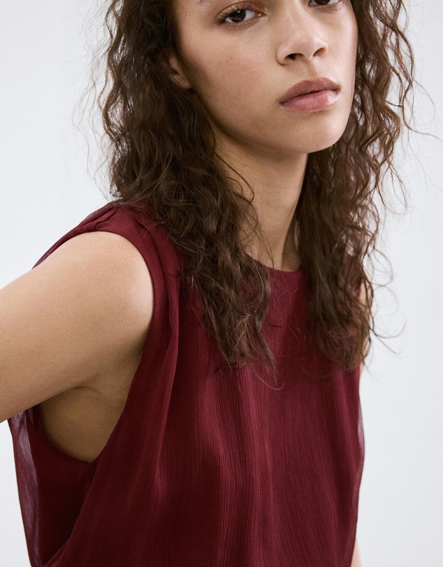 M.N.G - Flowy Dress with Gathered Waist