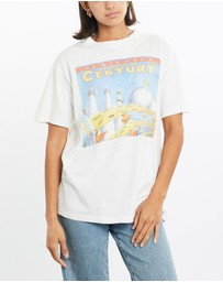 Vintage by The Real Deal - Pre Loved - Vintage 90s Al Stewart Last Days of the Century Music Tee