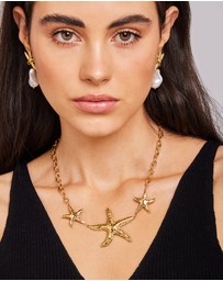 Zoe Olivia - Waterproof Starfish Statement Necklace