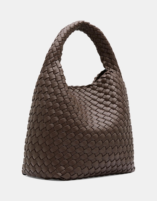 Rylan - Alt-Leather Woven Small Tote Bag