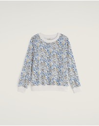 Seasalt - Seasalt Cornwall Blue Bright Wave Sweatshirt