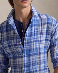 Polo Ralph Lauren - Classic Fit Plaid Linen Shirt