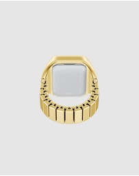 Fossil - Raquel Watch Ring Gold Analogue