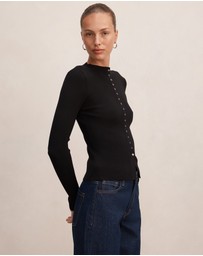 Forever New - Francis Button Detail Top