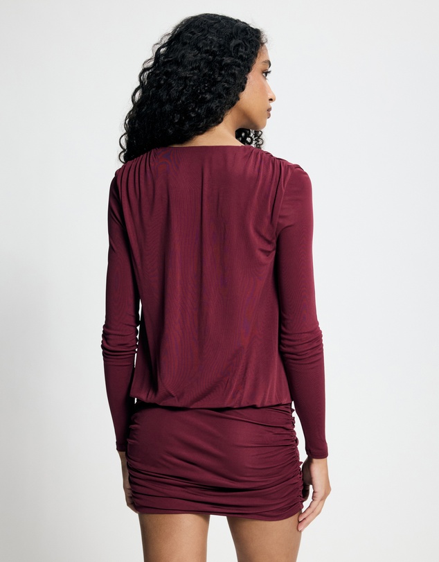Lover - Juniper Wrap Front Jersey Dress