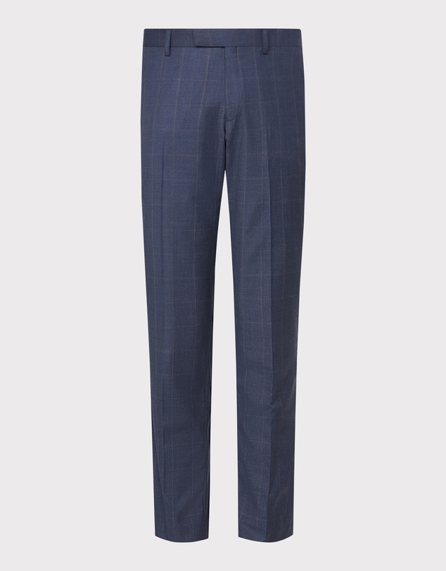 Van Heusen - Wool Blend Windowpane Suit Pant
