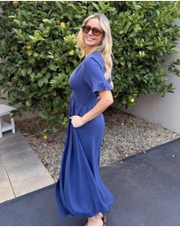 Esther & Co - Korbela Dress - Navy