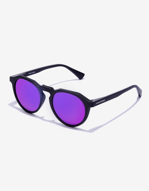 Hawkers Co - HAWKERS - Polarized Black Joker Warwick Raw Sunglasses for Men and Women UV400