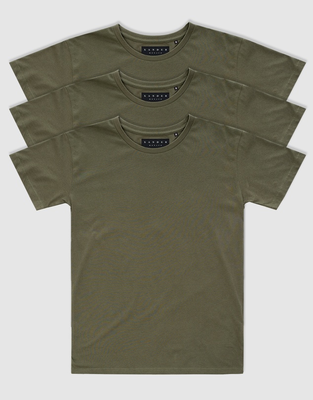 Xander - 3-Pack Blanc Tee - Youth