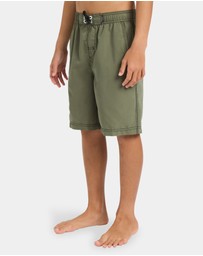 Billabong - Boys 8 to 16 Throw On Boardshorts