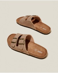 Rubi - Rex Double Buckle Slides