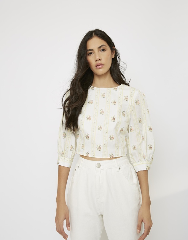 Glamorous - Tie back Crop Top