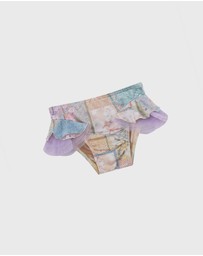 Aqua Blu Kids - Brindle Halter Neck Bikini Set - Kids