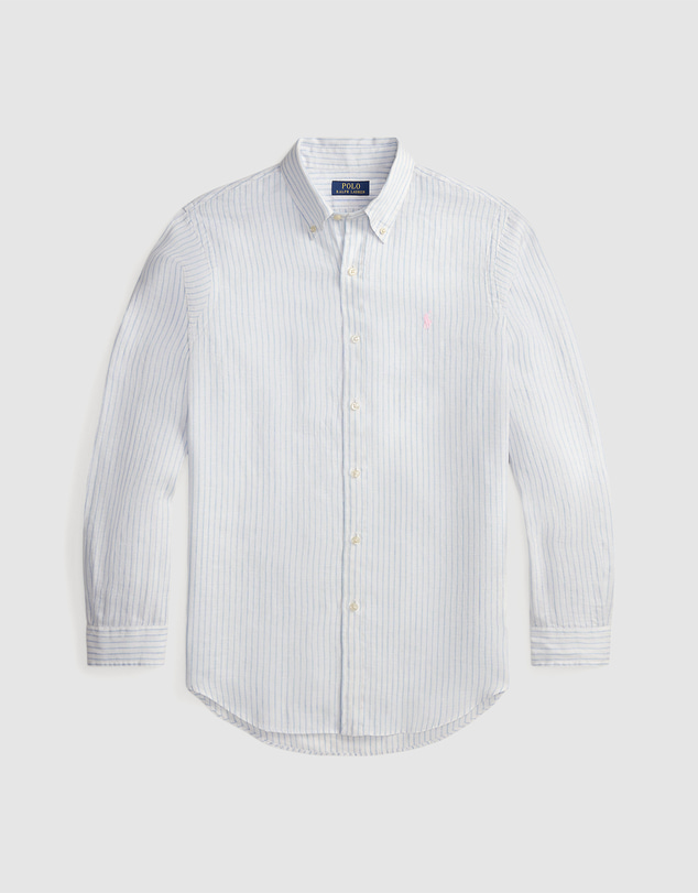 Polo Ralph Lauren - Custom Fit Striped Linen Shirt