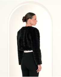 Pilgrim - Ira Faux Fur Bolero