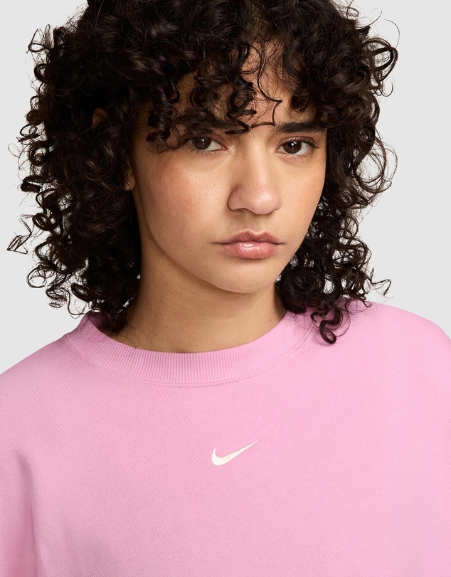Nike - Studio Fleece Lightweight Oversized Crew-Neck Sweatshirt