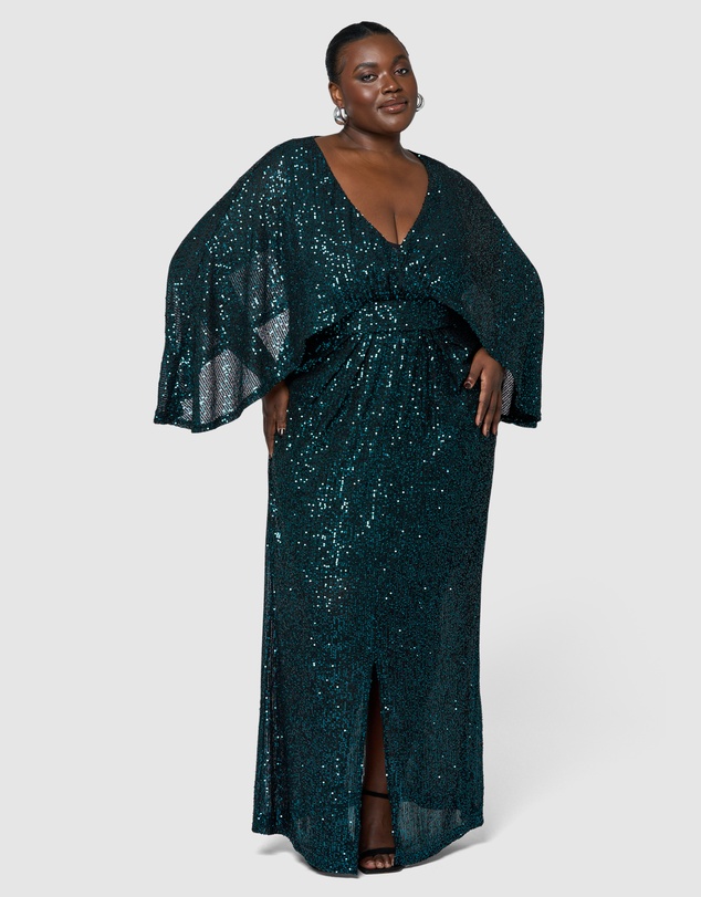 Pink Dusk by Curve Project - Red Carpet Ready Maxi Dress