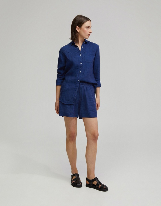 Oxford - Cleo Linen Shorts