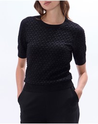 Marcs - Shimmer Flames Knit Top