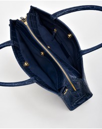 Cobb & Co - Arlie Leather Croc Tote