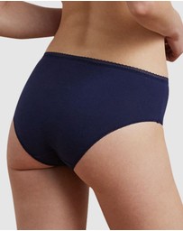 Lauren by Ralph Lauren - Cotton & Lace Hipster Brief