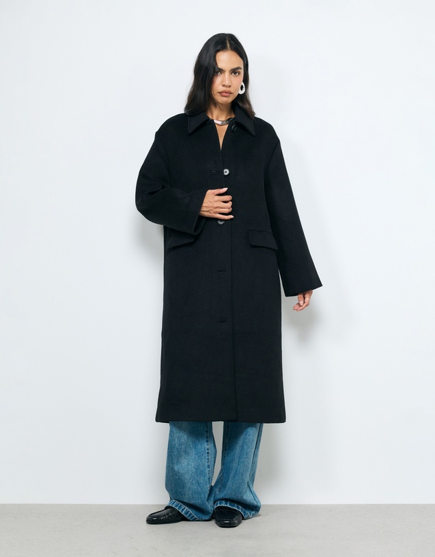 AERE - Cassie Wool Blend Coat