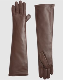 High Heel Jungle - Florence Lambskin Leather Opera Length Gloves