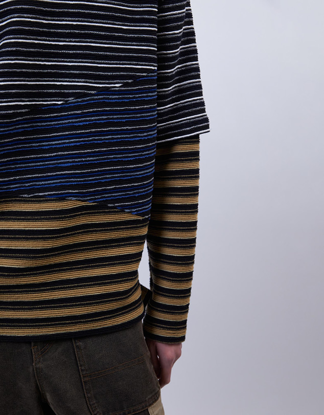 Andersson Bell - Stripe Layered Sweatshirts