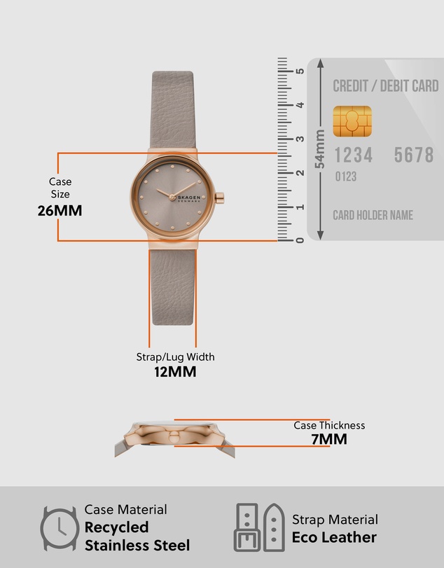 Skagen - Skagen Freja Grey Watch SKW3005