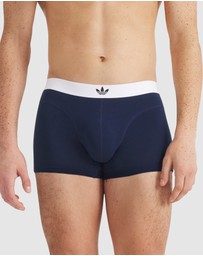 adidas Originals - 2 Pack Comfort Flex Cotton Body Lines Trunk Underwear