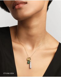 PDPAOLA - Green Aventurine Drop Pendant