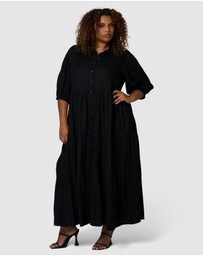 Sunday In The City - Wild Halo Midi Shirt Dress