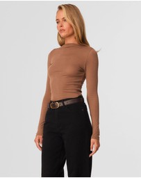 SNDYS - Katya Long Sleeve Top - ICONIC EXCLUSIVE