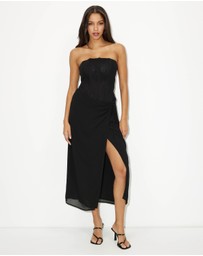 Dazie - Harriet Corset Midi Dress