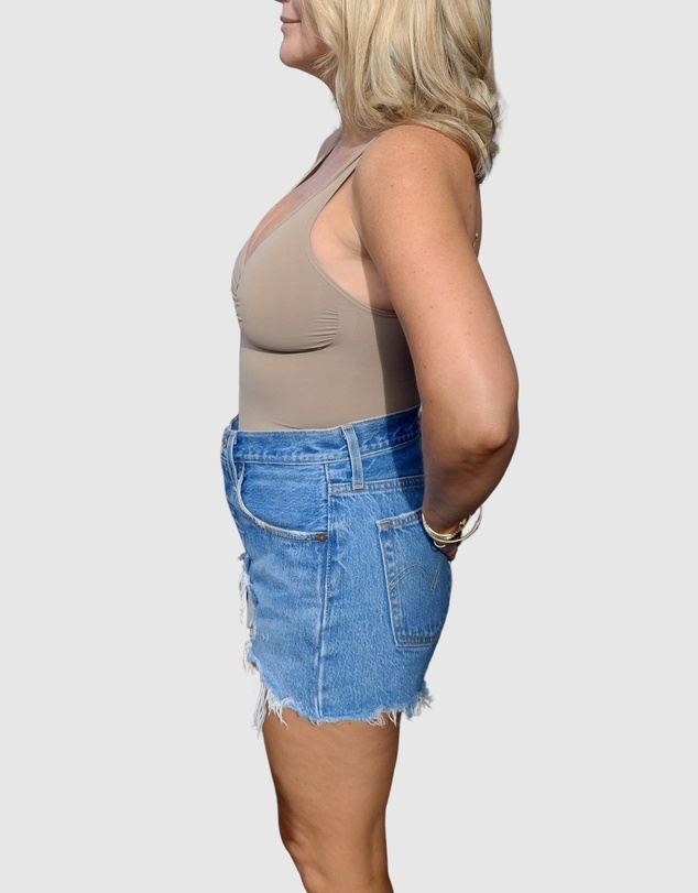 Core Trainer - 3/4 Zip Sculpting Bodysuit