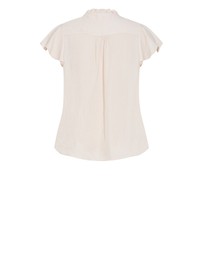 City Chic - Drama Queen Short Sleeve Shirt