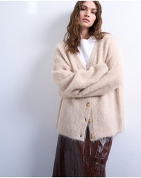 TOPSHOP - Knitted Premium Alpaca Cardigan
