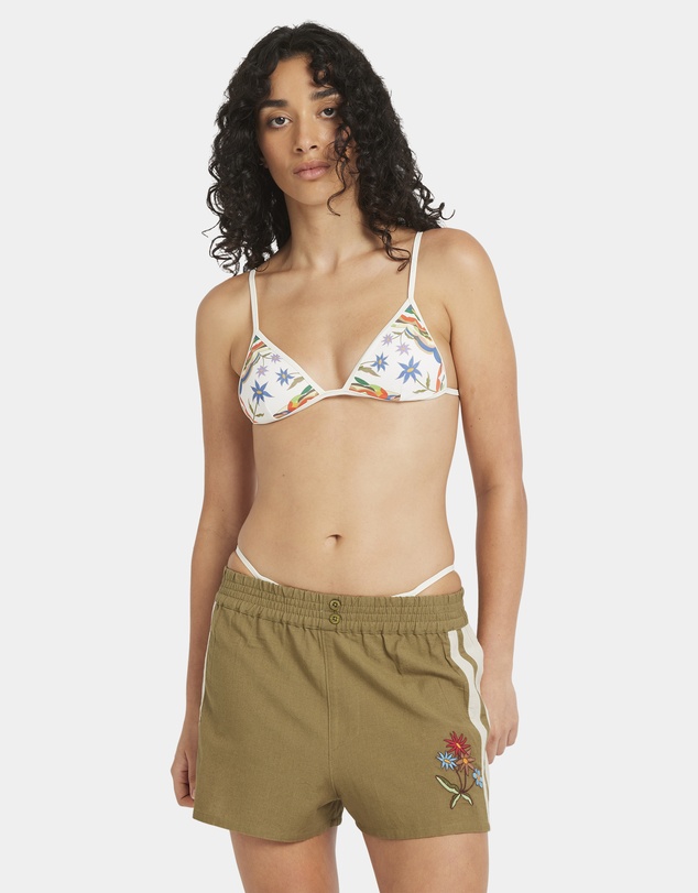 RVCA - Womens Mel G Elastic Waist Shorts