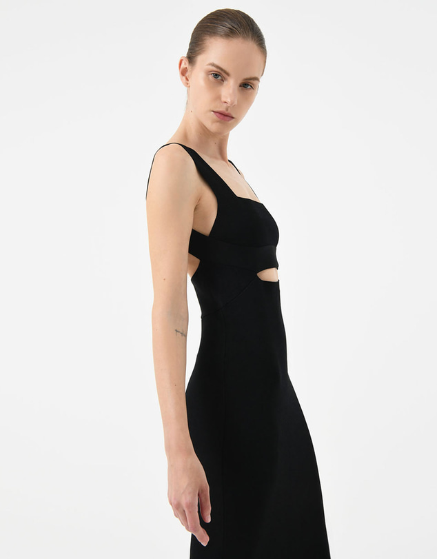 Forcast - Elia Cutout Knit Dress