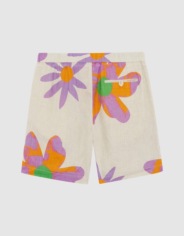 Frescobol Carioca - FC X John Booth Felipe Linen Shorts