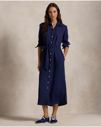 Polo Ralph Lauren - Satin Shirt Dress
