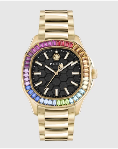 Philipp Plein - The $Pectre Lady - 38mm Gold-Tone Analogue