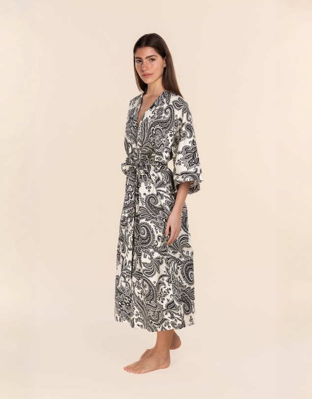 Gingerlilly - Annie Cotton Sateen Robe